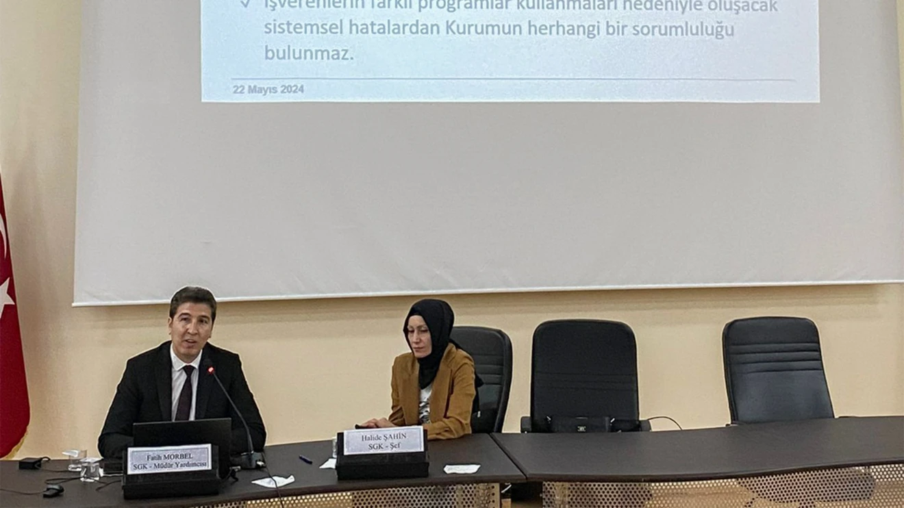 Selçuk Üniversitesinde 5510 Sayılı Kanun anlatıldı